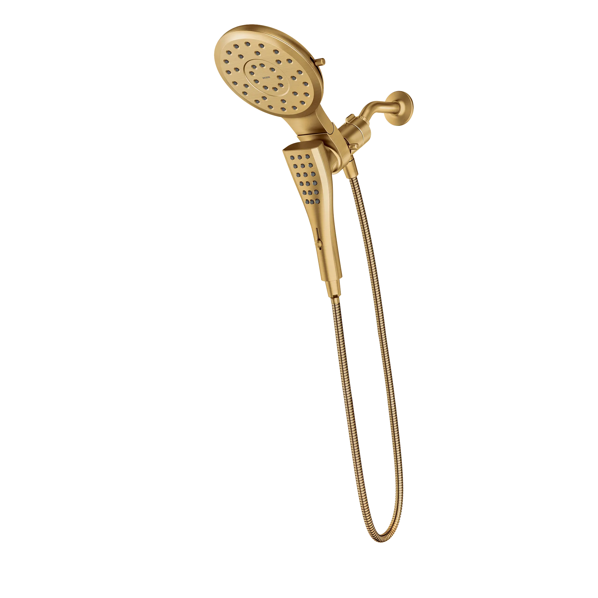 MOEN 220C3BG Verso Combination Shower with Infiniti Dial - Brushed Gold