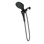 MOEN 220C3BL Verso Combination Shower with Infiniti Dial - Matte Black