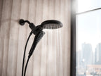 MOEN 220C3BL Verso Combination Shower with Infiniti Dial - Matte Black
