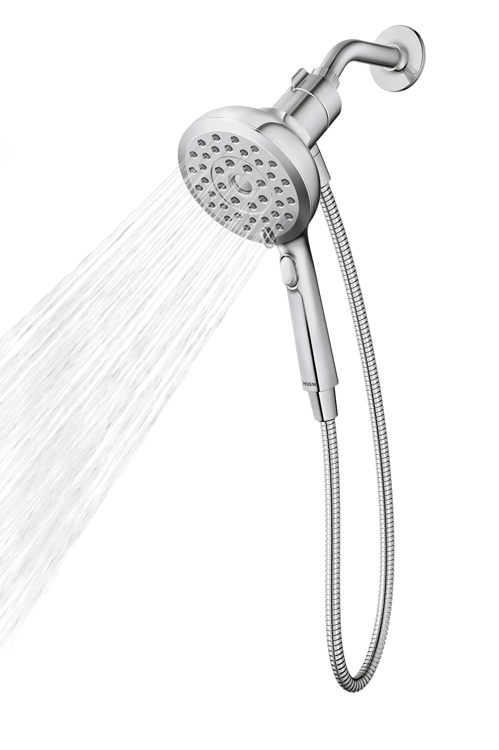 MOEN 220H2  Eight-Function 5" Diameter Spray Head Handshower In Chrome