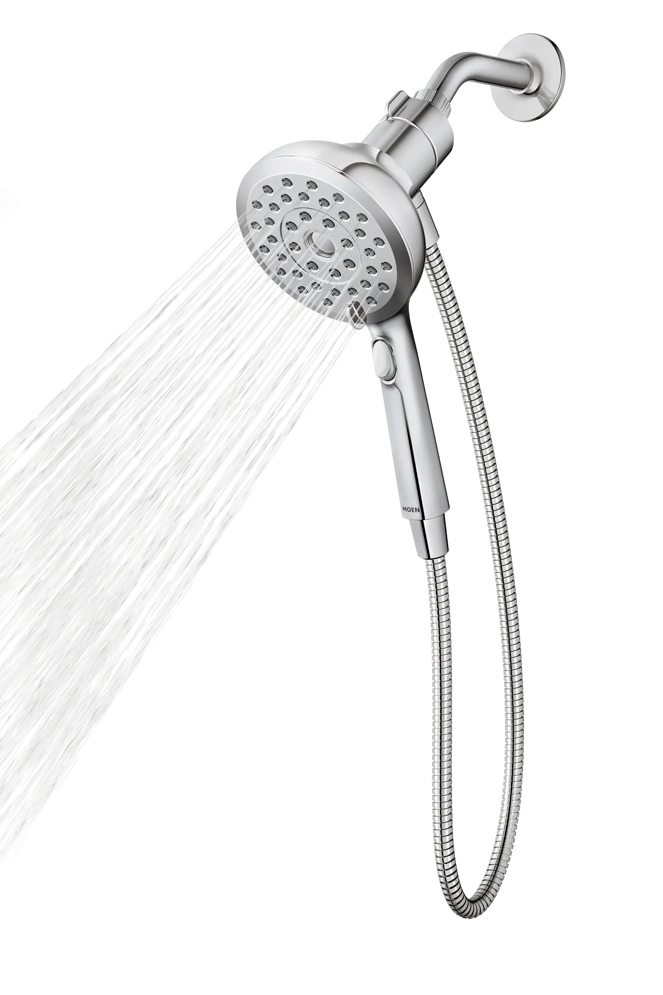 MOEN 220H2  Eight-Function 5" Diameter Spray Head Handshower In Chrome
