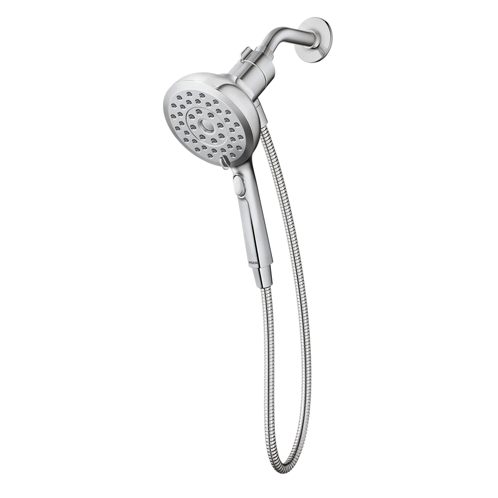 MOEN 220H2  Eight-Function 5" Diameter Spray Head Handshower In Chrome
