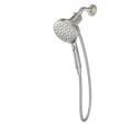 MOEN 220H2SRN  Eight-Function 5" Diameter Spray Head Handshower In Spot Resist Brushed Nickel