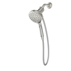 MOEN 220H2SRN  Eight-Function 5" Diameter Spray Head Handshower In Spot Resist Brushed Nickel