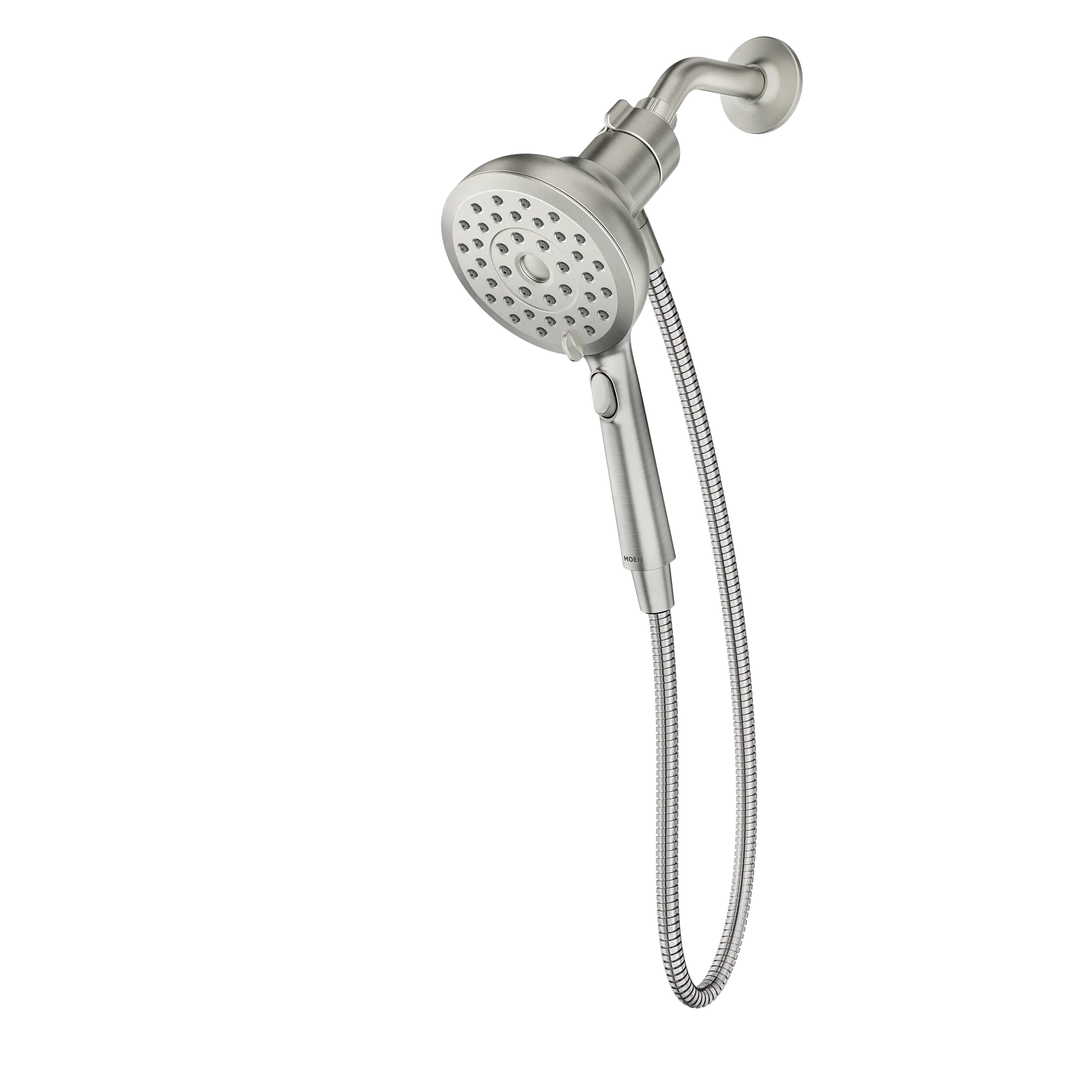 MOEN 220H2SRN  Eight-Function 5" Diameter Spray Head Handshower In Spot Resist Brushed Nickel