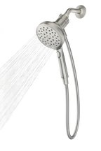 MOEN 220H2SRN  Eight-Function 5" Diameter Spray Head Handshower In Spot Resist Brushed Nickel