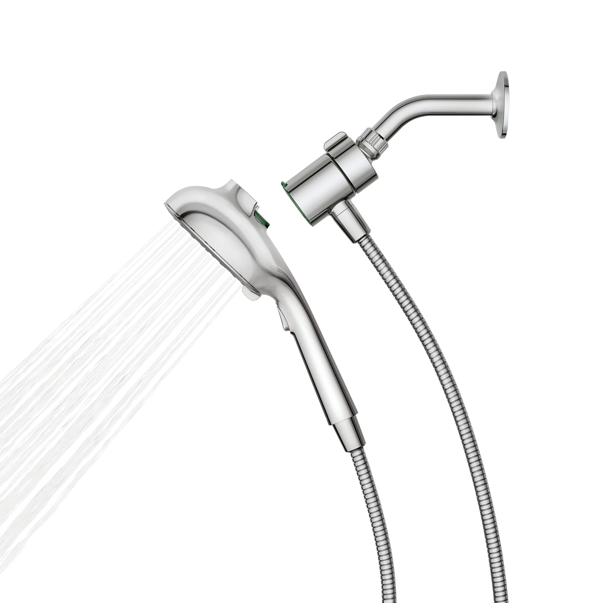 MOEN 220H2  Eight-Function 5" Diameter Spray Head Handshower In Chrome