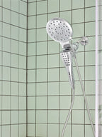 MOEN 220C2  Eight-Function 7" Diameter Spray Head Standard With Handshower In Chrome