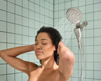 MOEN 220C2SRN  Eight-Function 7" Diameter Spray Head Standard With Handshower In Spot Resist Brushed Nickel