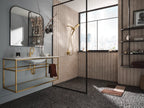 MOEN 220C3BG Verso Combination Shower with Infiniti Dial - Brushed Gold