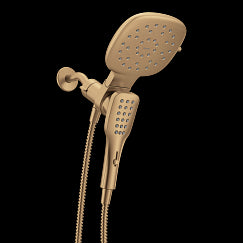 MOEN 220C5BZG Verso Bronzed gold (bzg) infinite 7" diameter spray head standard with handshower