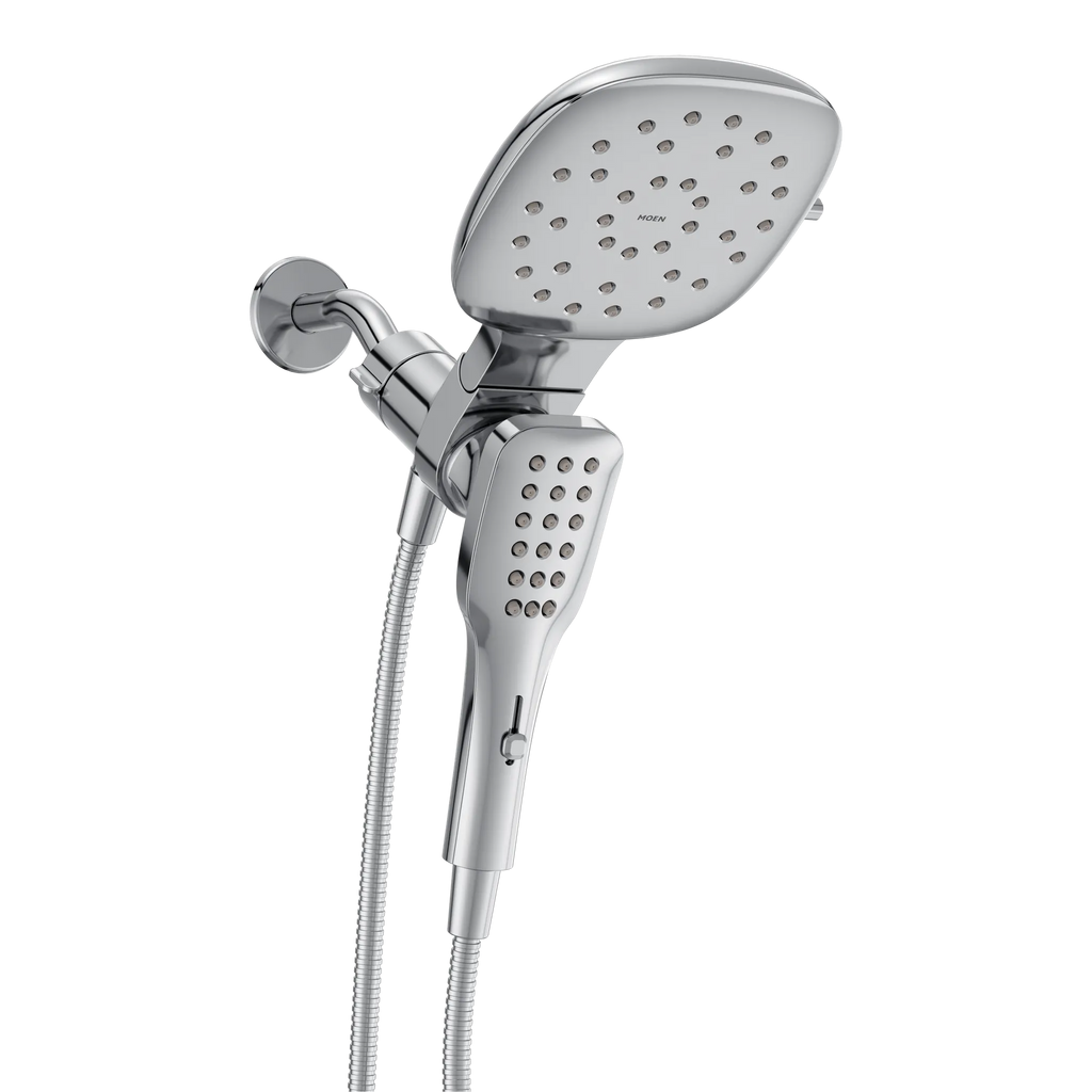 MOEN 220C5EP Verso Eco-Performance Combination Shower with Infiniti Dial - Chrome