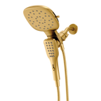 MOEN 220C5EPBG Verso Eco-Performance Combination Shower with Infiniti Dial - Brushed Gold
