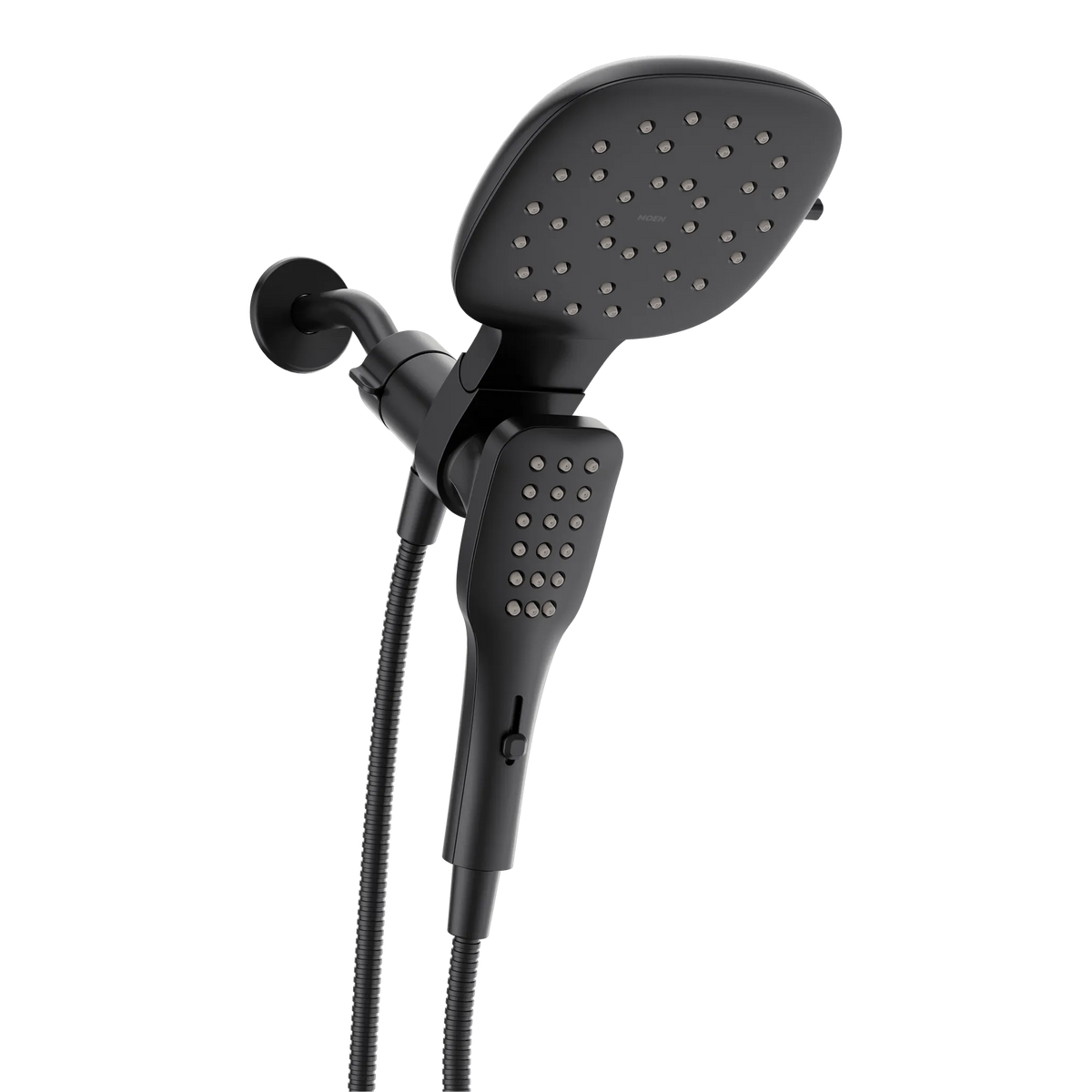 MOEN 220C5EPBL Verso Eco-Performance Combination Shower with Infiniti Dial - Matte Black
