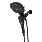MOEN 220C5BL Verso Combination Shower with Infiniti Dial - Matte Black