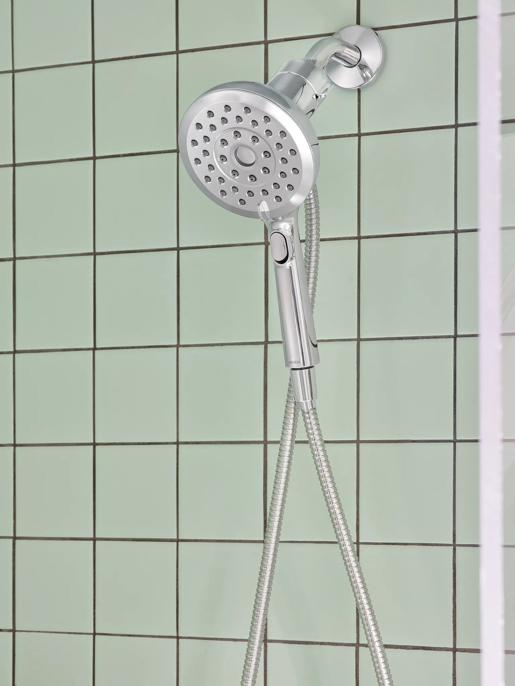 MOEN 220H2  Eight-Function 5" Diameter Spray Head Handshower In Chrome