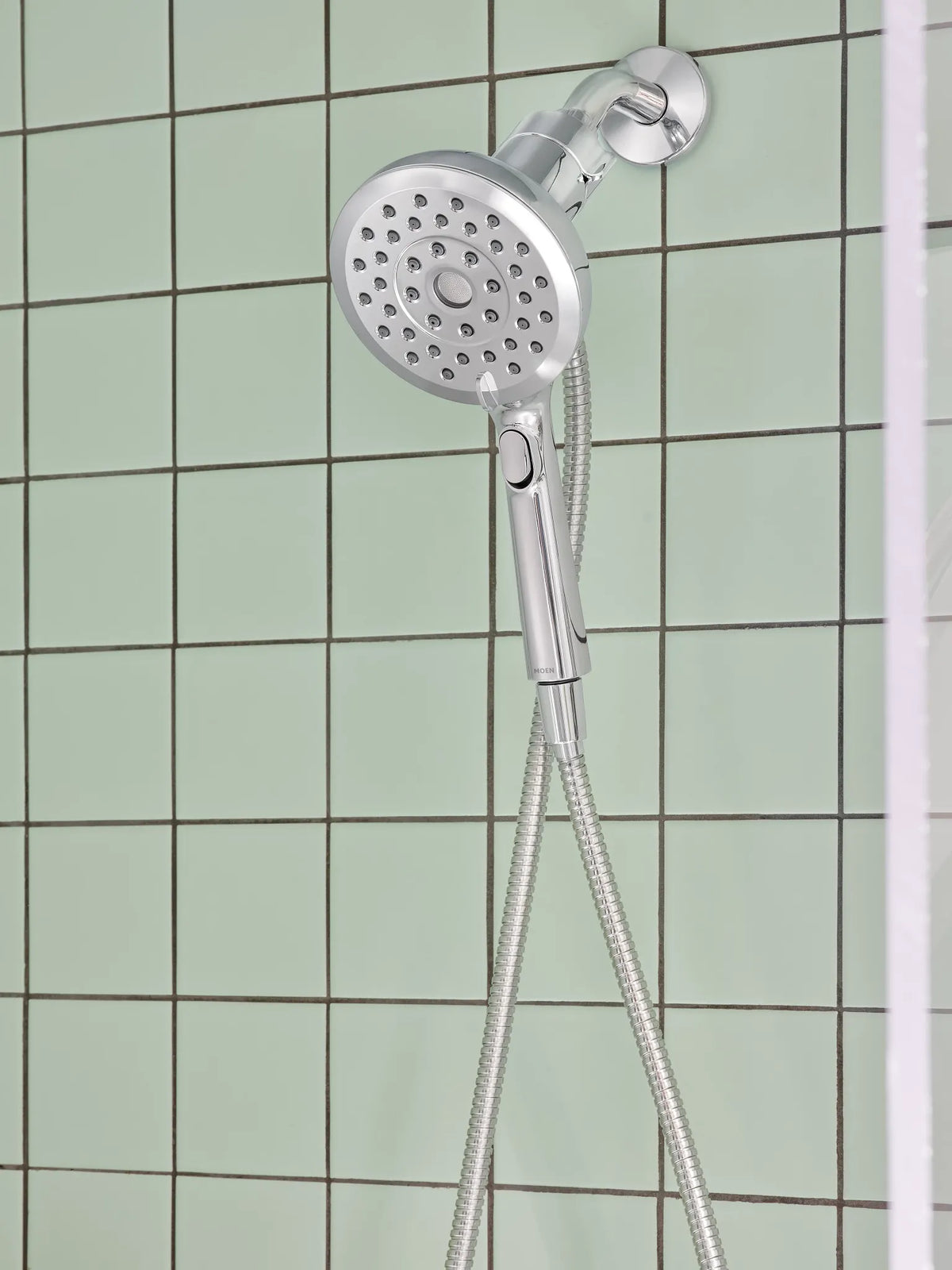MOEN 220H2  Eight-Function 5" Diameter Spray Head Handshower In Chrome