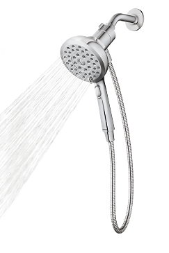 MOEN 220H2EP  Eight-Function 5" Diameter Spray Head Handshower In Chrome