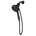 MOEN 220H2EPBL Moen Matte black infinite 5" diameter spray head standard with handshower