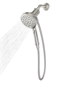 MOEN 220H2EPSRN  Eight-Function 5" Diameter Spray Head Handshower In Spot Resist Brushed Nickel