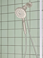 MOEN 220H2SRN  Eight-Function 5" Diameter Spray Head Handshower In Spot Resist Brushed Nickel