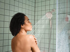 MOEN 220H2SRN  Eight-Function 5" Diameter Spray Head Handshower In Spot Resist Brushed Nickel