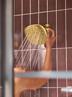 MOEN 220R5BG Verso 7" Rainshower with Infiniti Dial - Brushed Gold