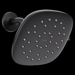 MOEN 220R5BL Verso  Eight-Function 6" Diameter Spray Head Rainshower In Matte Black