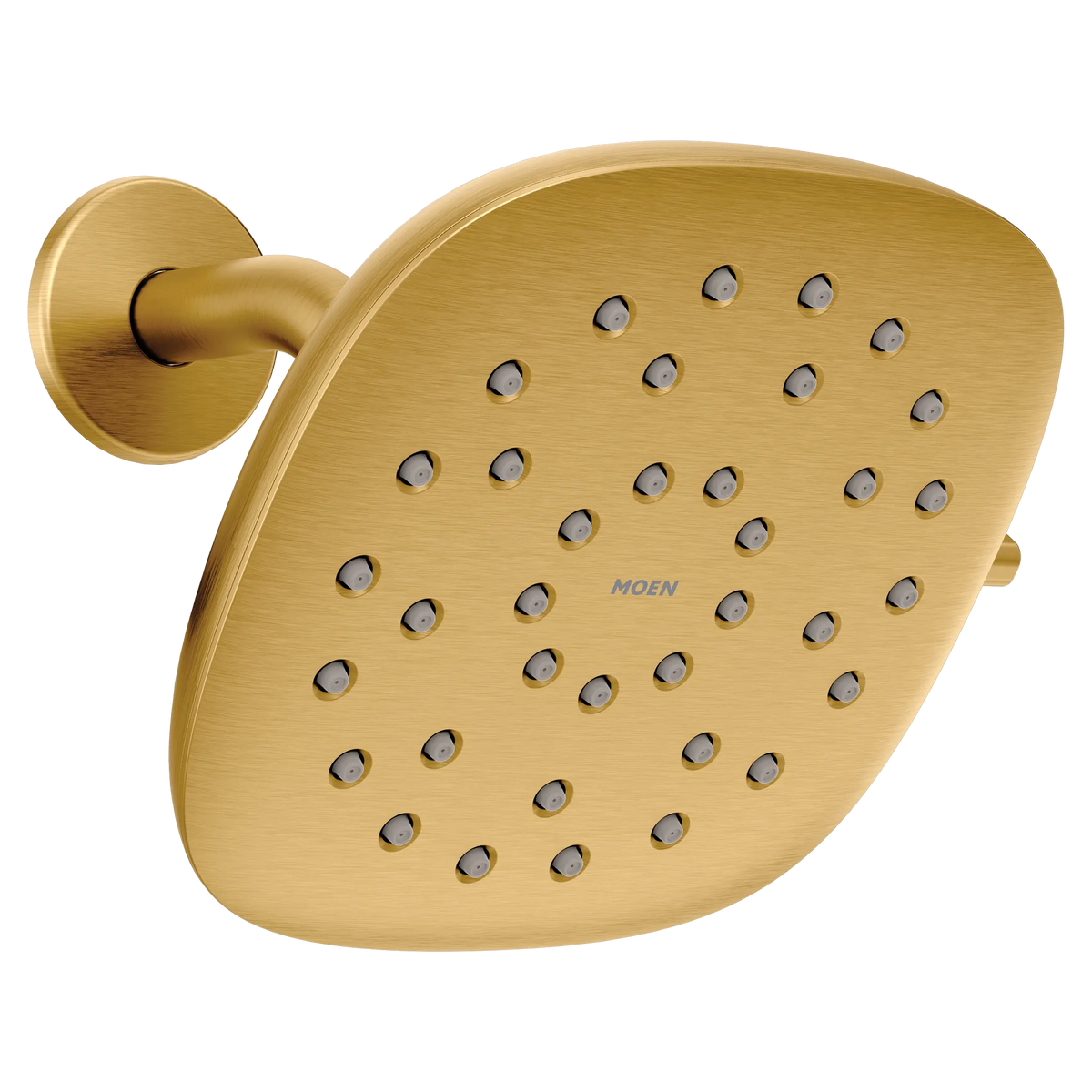 MOEN 220R5EPBG Verso 7" Eco-Performance Rainshower with Infiniti Dial - Brushed Gold