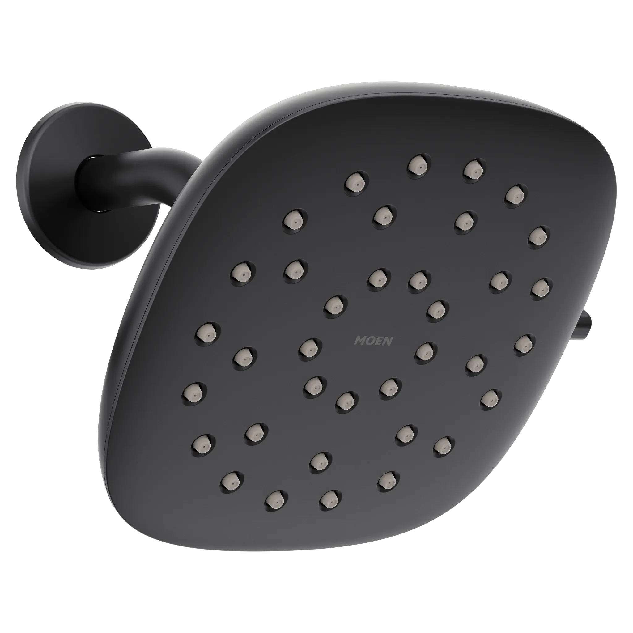 MOEN 220R5EPBL Verso 7" Eco-Performance Rainshower with Infiniti Dial - Matte Black