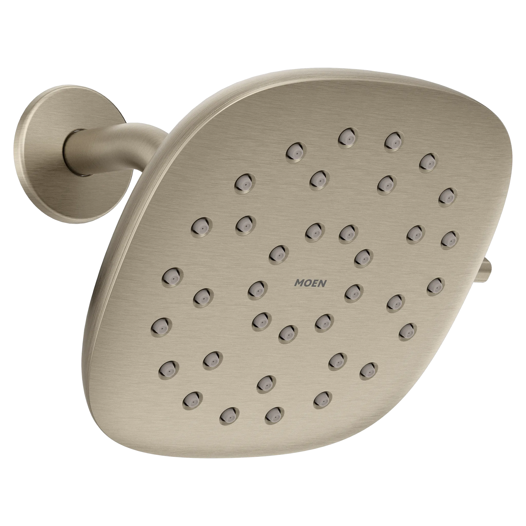 MOEN 220R5EPBN Verso 7" Eco-Performance Rainshower with Infiniti Dial - Brushed Nickel