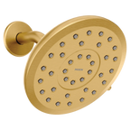 MOEN 220R7EPBG Verso 7" Eco-Performance Rainshower with Infiniti Dial - Brushed Gold