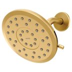 MOEN 220R7BG Verso 7" Rainshower with Infiniti Dial - Brushed Gold