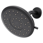 MOEN 220R7BL Verso 7" Rainshower with Infiniti Dial - Matte Black