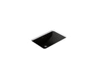 KOHLER K-2214-7 Ladena 21" Rectangular Undermount Bathroom Sink - Black Black