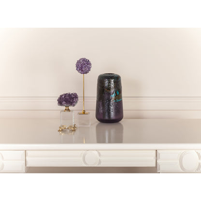 ELK SIGNATURE 2215-1007 Roque Opera Decorative Accessory - Natural Purple Stone