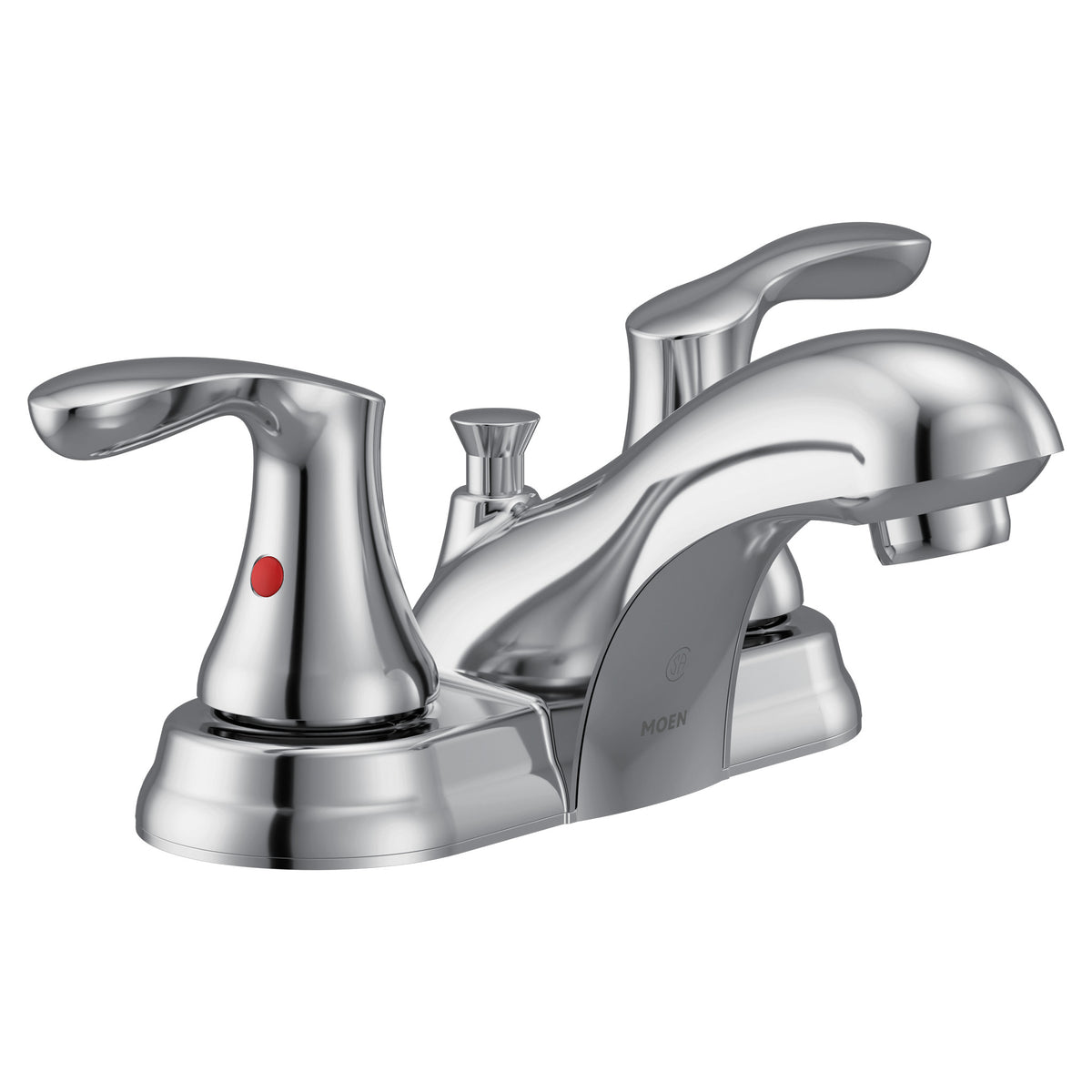 MOEN 2216 Diletta Two-Handle Low Arc Bathroom Faucet - Chrome