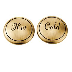 MOEN 221672BG Weymouth Handle Cap - Brushed Gold