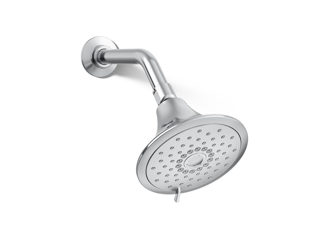 KOHLER K-22169-CP Forte Three-Function Showerhead, 2.5 Gpm - Polished Chrome