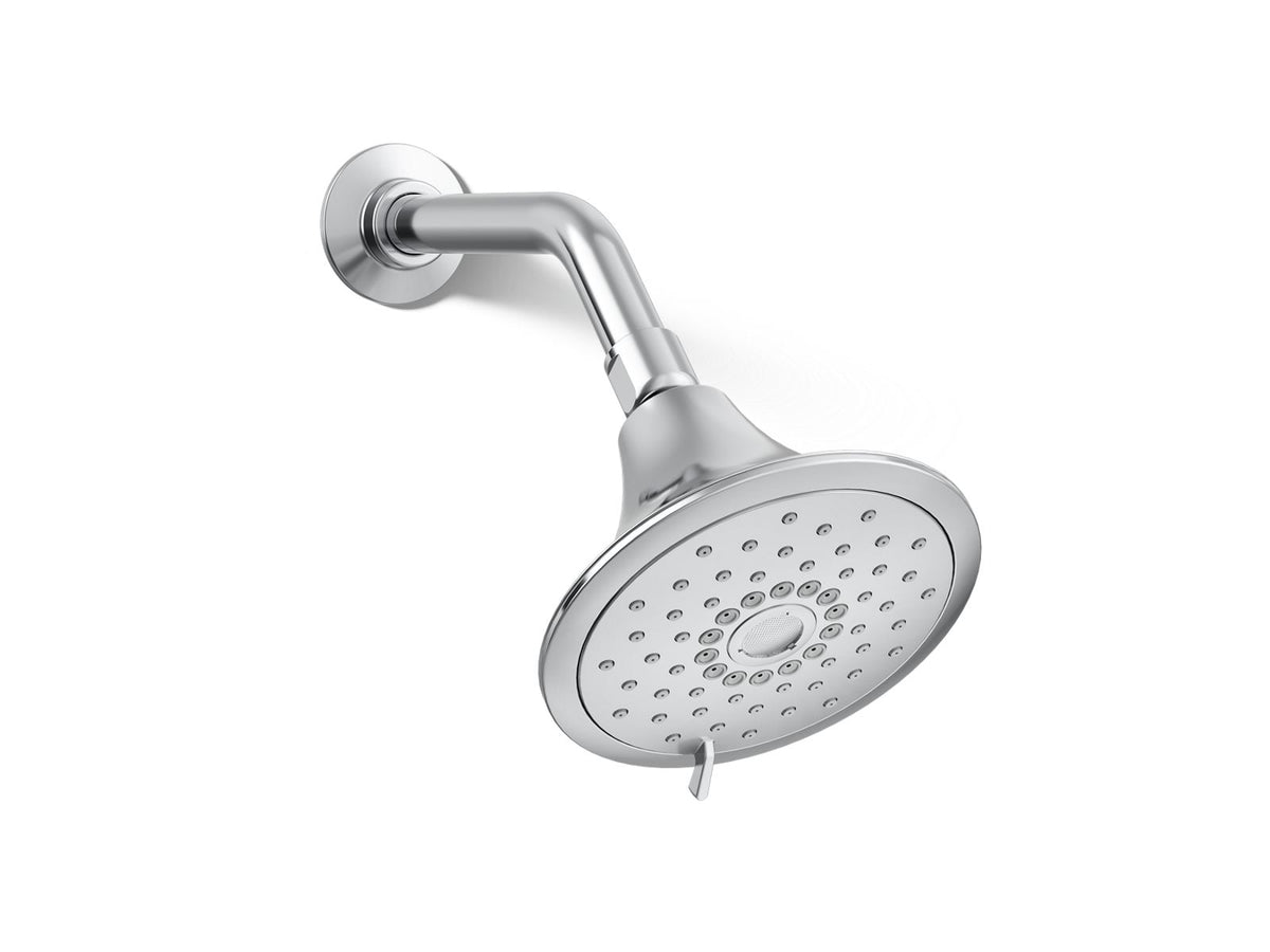 KOHLER K-22169-CP Forte Three-Function Showerhead, 2.5 Gpm - Polished Chrome
