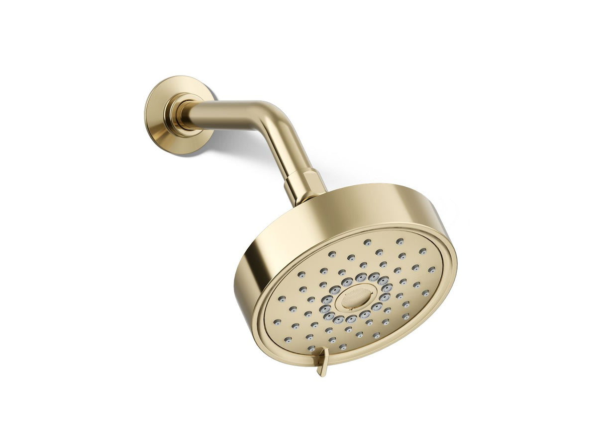 KOHLER K-22170-G-AF Purist Three-Function Showerhead, 1.75 Gpm - Vibrant French Gold