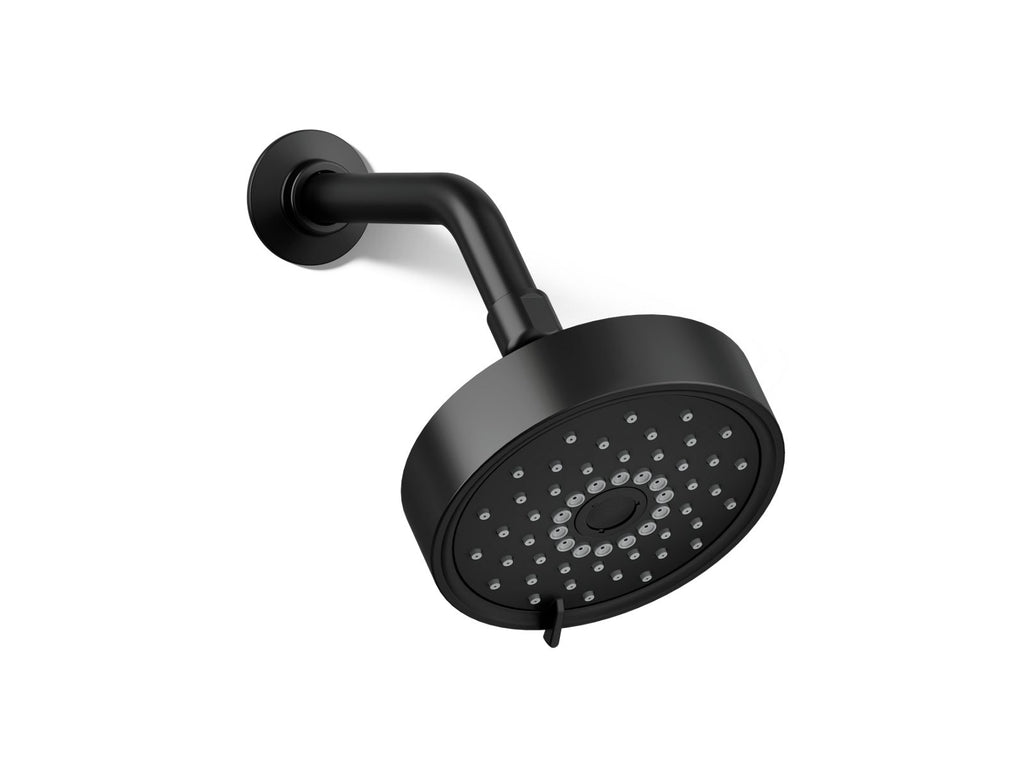 KOHLER K-22170-BL Purist Three-Function Showerhead, 2.5 Gpm - Matte Black