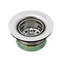MOEN 22174 Steel Basket Strainer with Drain Assembly 2" - Stainless