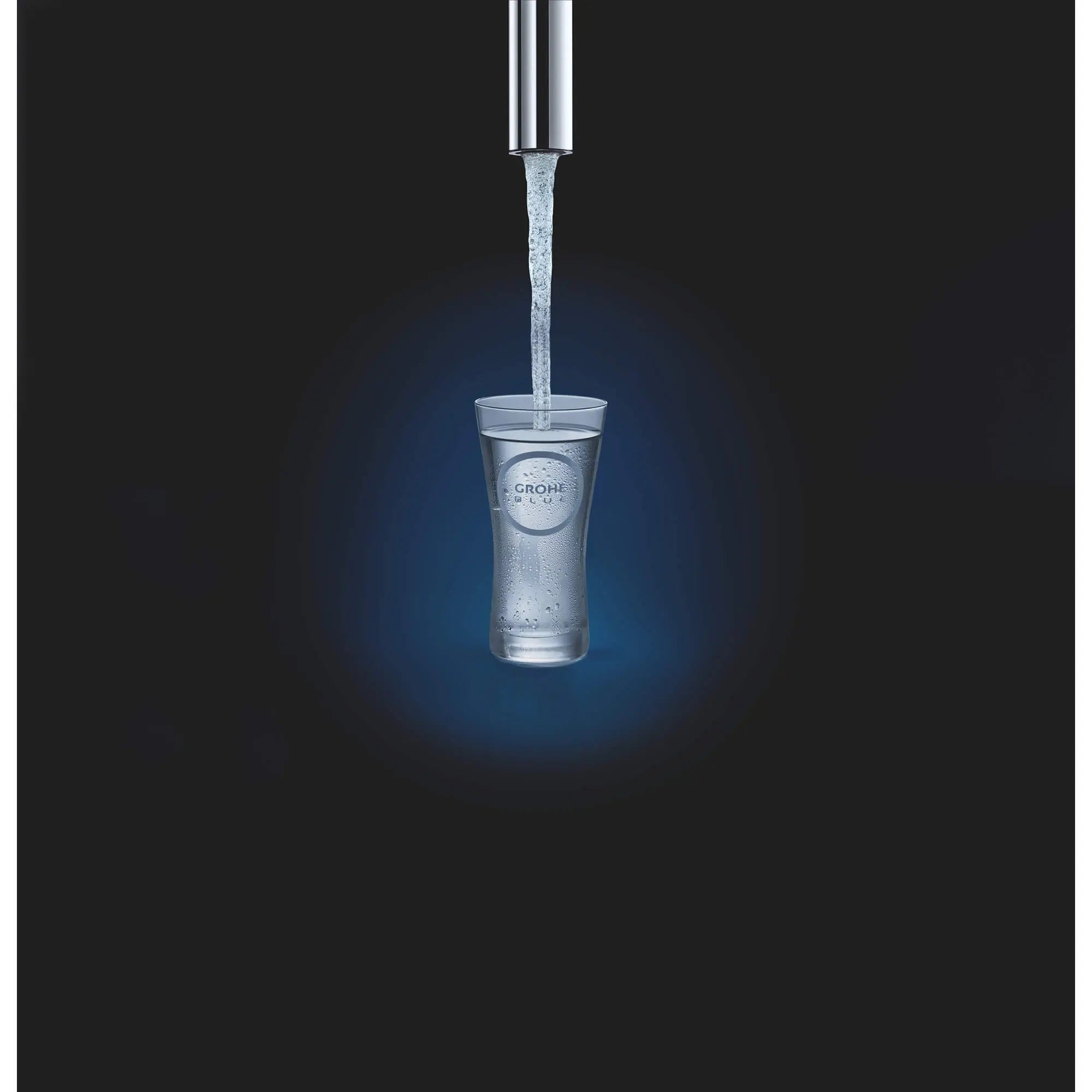 GROHE 40437000 GROHE Blue Water Glasses (6 Pieces)