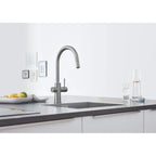 GROHE 40437000 GROHE Blue Water Glasses (6 Pieces)