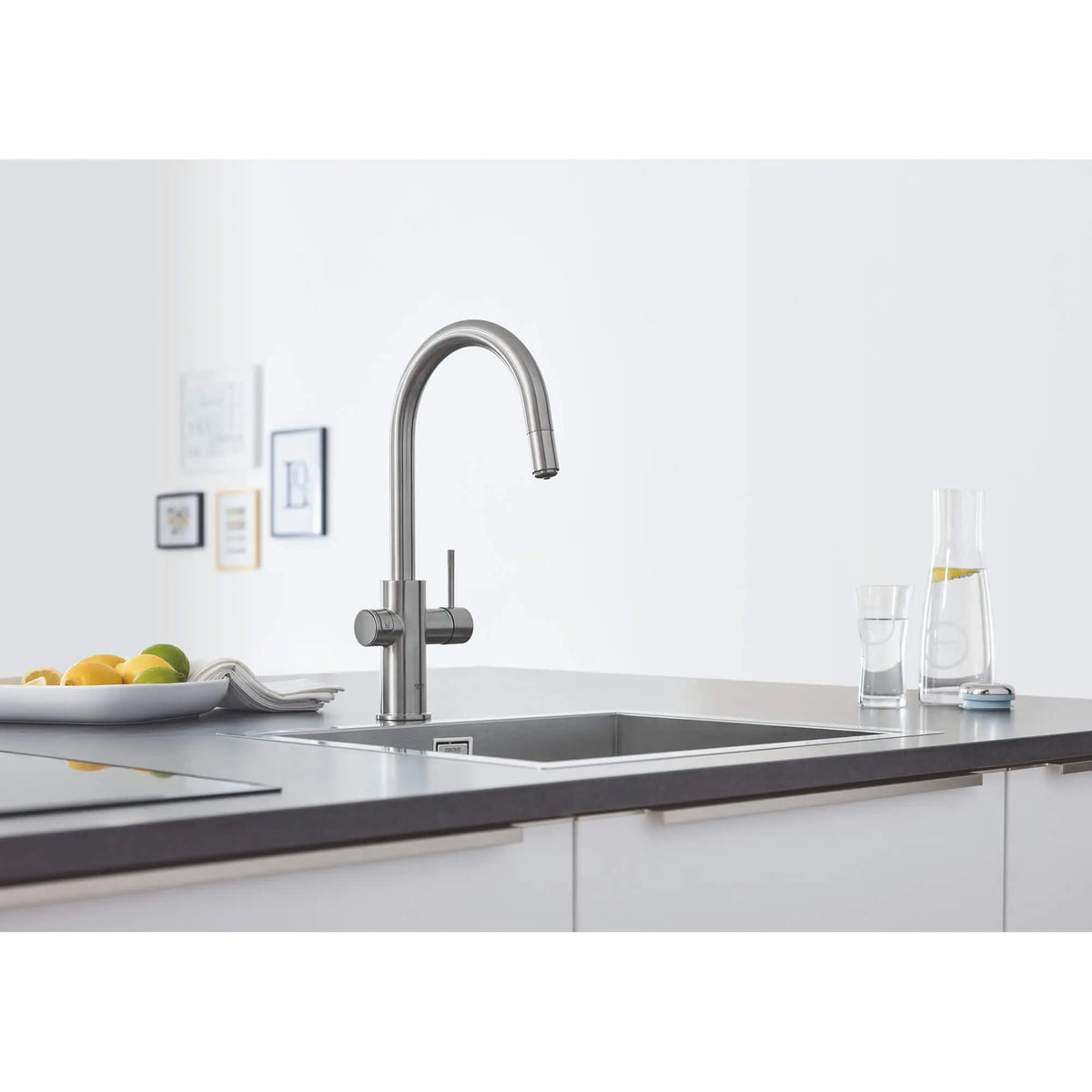 GROHE 40437000 GROHE Blue Water Glasses (6 Pieces)