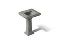 KOHLER K-2238-1-58 Memoirs Classic 24-1/4" Rectangular Pedestal Bathroom Sink - Thunder Grey