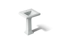 KOHLER K-2238-1-95 Memoirs Classic 24-1/4" Rectangular Pedestal Bathroom Sink - Ice Grey