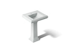 KOHLER K-2238-1-95 Memoirs Classic 24-1/4" Rectangular Pedestal Bathroom Sink - Ice Grey