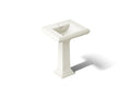KOHLER K-2238-1-96 Memoirs Classic 24-1/4" Rectangular Pedestal Bathroom Sink - Biscuit